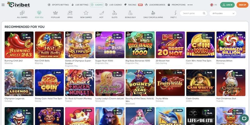 Ivibet казиногийн хуудасны дэлгэцийн агшны зураг